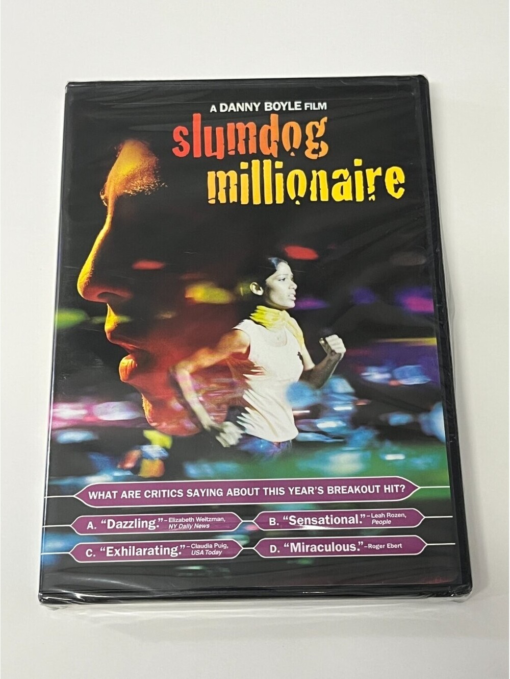Danny Boyle Slumdog Millionaire DVD 2008 Widescreen 2.35 1 Brand New Sealed